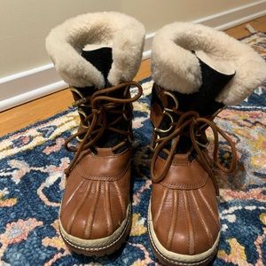 Tory Burch duck boots